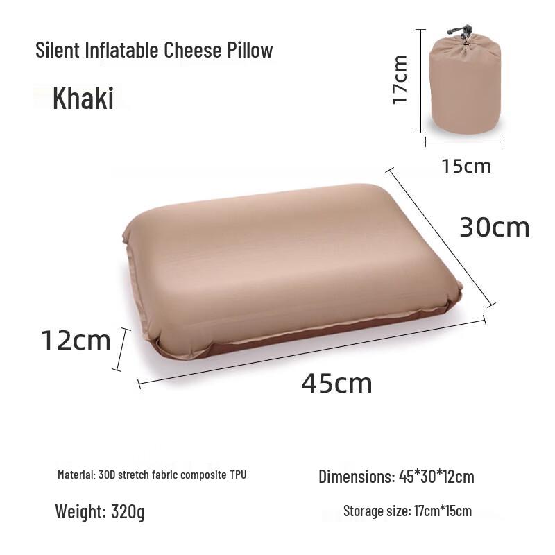 Snail Uncle Portable Self-Inflating Camping Pillow