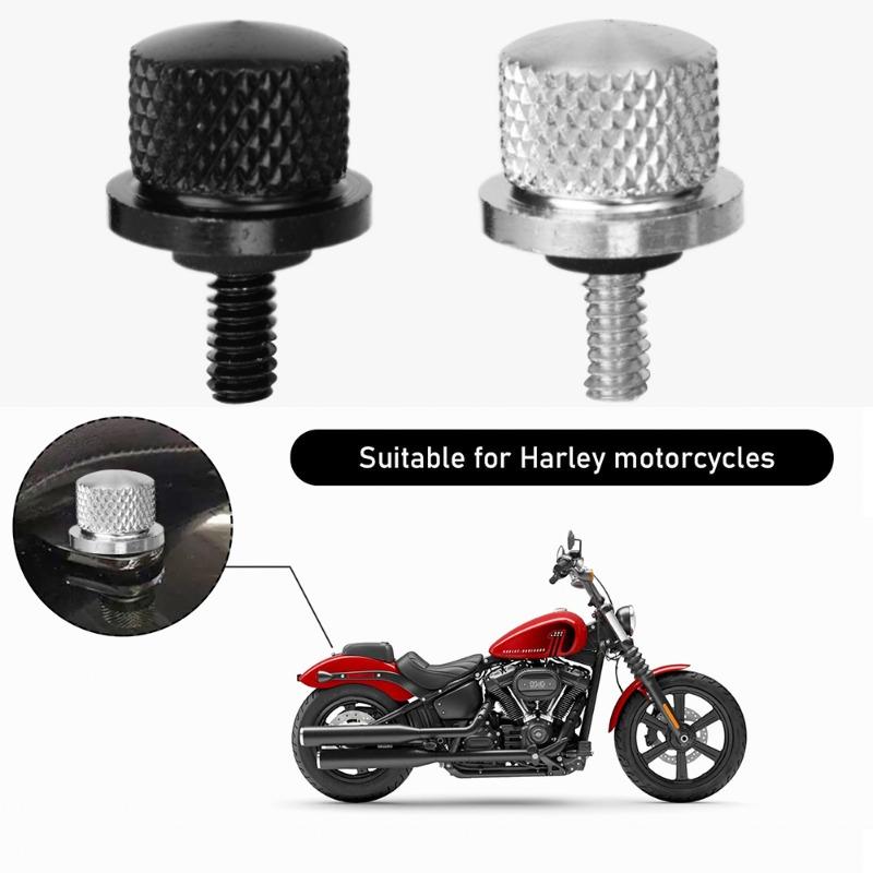Motorcycle Rear Seat Screws for Harley Universal Modification Accessories Rear Seat Quick Disassembly Screw CNC Fixing Screws