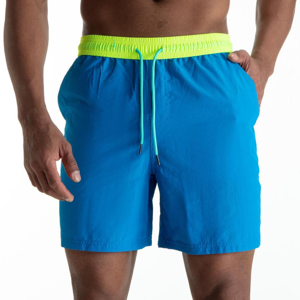 Men's Summer Beach Shorts: Waterproof, Double-Layer, Plus Size, Casual, Quarter-Length Swim Trunks