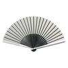 Taniguchi Shoudo [Wagami Koji] Folding Fan, Aluminum Rib Fan, Kyoto Stone Pavement, A unique folding fan with aluminum ribs
