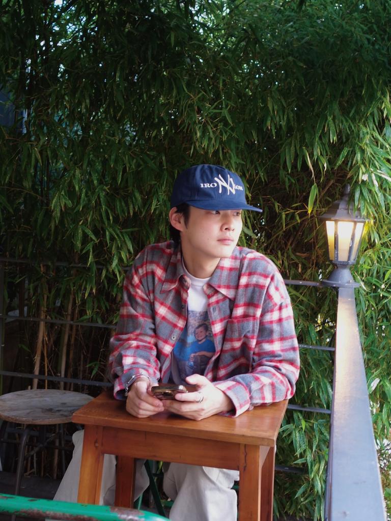 Maseukeompeoni Irony Nylon Cap - Navy
