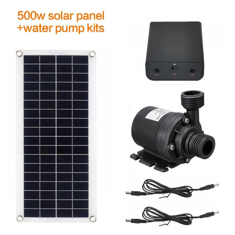 500W Professional Solar Water Pump Kit
