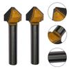 6 mm Schaft, Fase, Flachkopffräser, Fräser, Gravur