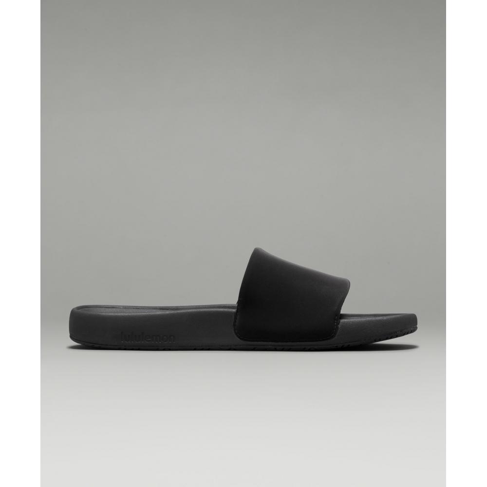 Lululemon Men S reStfeel Slide Black Graphite Grey