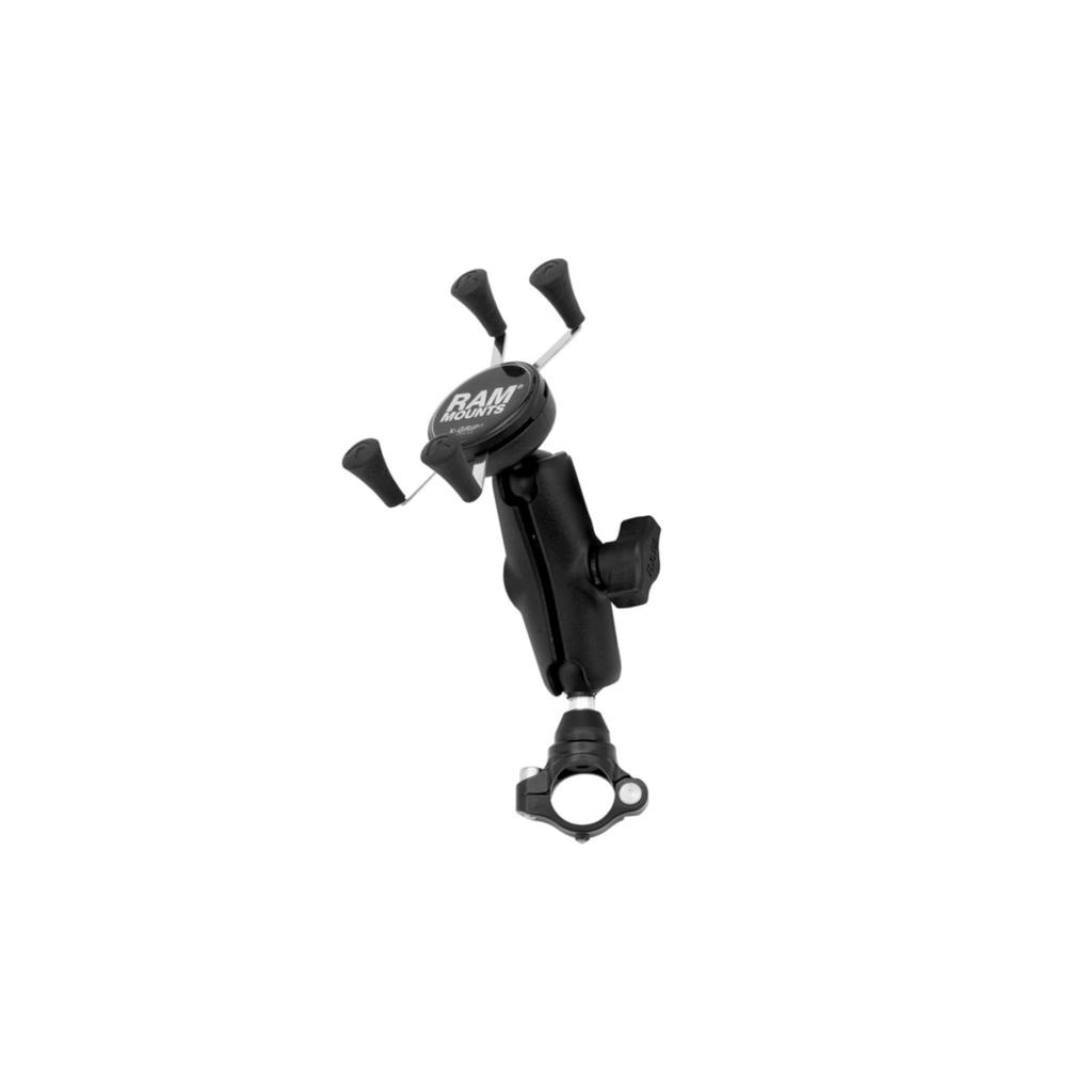 PLOT Clamp Ram Mount Standard Anti-Vibration Set, X-Grip (S), Arm, 1-Inch Ball, RAM-PL8