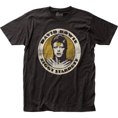 David Bowie Ziggy Stardust Unisex T-shirt Music Classic Rock Band Tee New Black