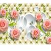 Flower Wallpaper Simple Fashion Floral Wall Murals Wallpapers For Living Room Bedroom Home Decor