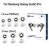 1 Zestaw Zamiennych Końcówek do Słuchawek z Pianki Memory Dla Samsung Galaxy Buds3 Pro Osłona Słuchawek Design z Zapięciem na Kliknięcie Pokrowiec na Zatyczki do Uszu