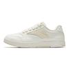 Anta Street Fun Comfortable Sports Casual High Top Wear Resistant Non Slip Low Top Skate Shoes Women Sneakers White Beige 922518007-1