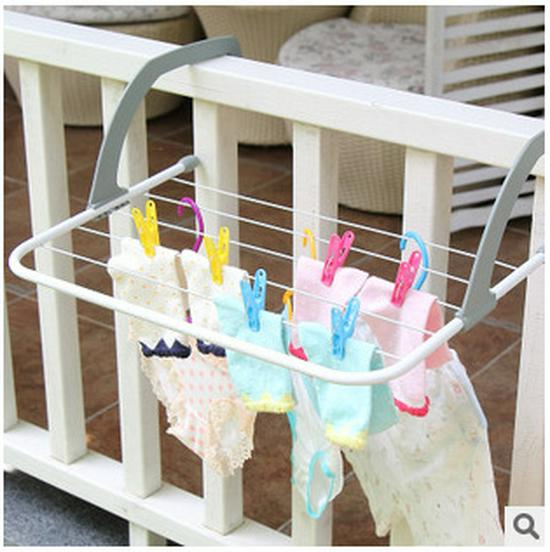 Multi-Functional Foldable Drying Rack for Clothes, Shoes, Balcony, Window Sill, Outdoor, and Radiator