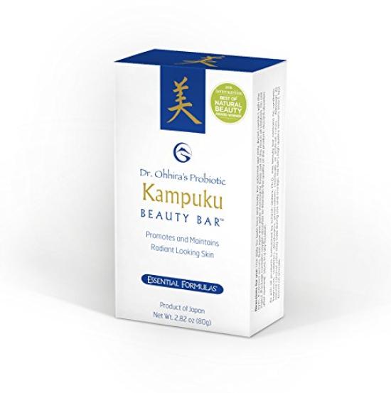 Essential Formulas Probiotic Kampuku Beauty Bar Soap - Dr. Ohhira's - 2.82 Oz.