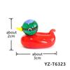 Colorful Cute Glass Duck Mini Figurine Craft Ornament Easter Animal Tiny Statues Home Table Micro Fairy Garden Decor Accessories