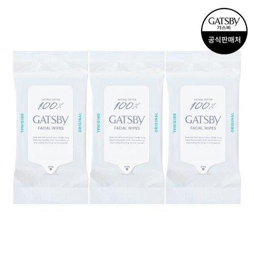 Gatsby Facial Paper Cool Type Large Capacity 42 Sheets x3 Packs_635101