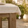 Marble Tablecloth Weight with Metal Clip, Teardrop Shape Table Cover Weight, Outdoor Party Picnic Dinner Tablecover Pendant Stone