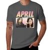 Aubrey Plaza  April Ludgate TShirt Sporty Casual Quick Dry TShirt