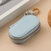 Key Organizer Compact Key Wallet Housekeeper Keys Leather Keychain Case For Gift Men Travel
