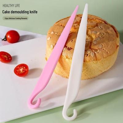Chiffon Cake Mold Knife & Plastic Scraper Baking Tool Set