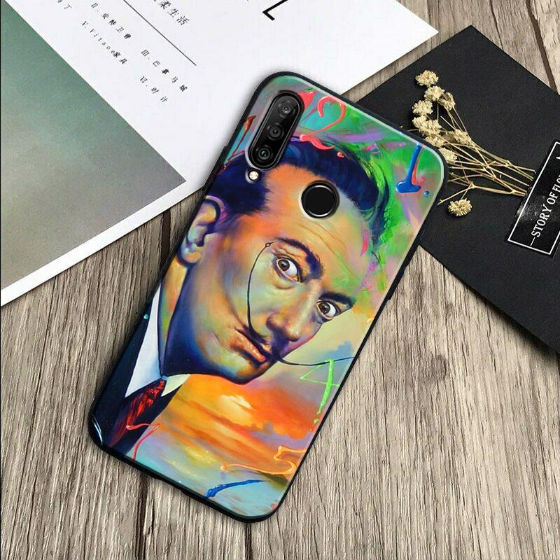 

Salvador Dali Art For Huawei Nova Y70 Y91 Y61 Y72 Y73 Y90 Y60 3i 7i 8i 11 12i 9 10 SE P20 P30 Pro P40 Lite Case Huawei P40 Lite 4G