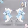 Wolf Ear Headband Wolf Tail Costume Furry Ear Headband Furry Tail Halloween Cosplay Accessories for Women Masquerade