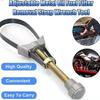 Auto Car Diameter Adjustable Oil Filter Removal Strap Wrench Tool, New Upgrades Adjustable Oil Filter Wrench, 60mm To 110mm Diameter Adjustable