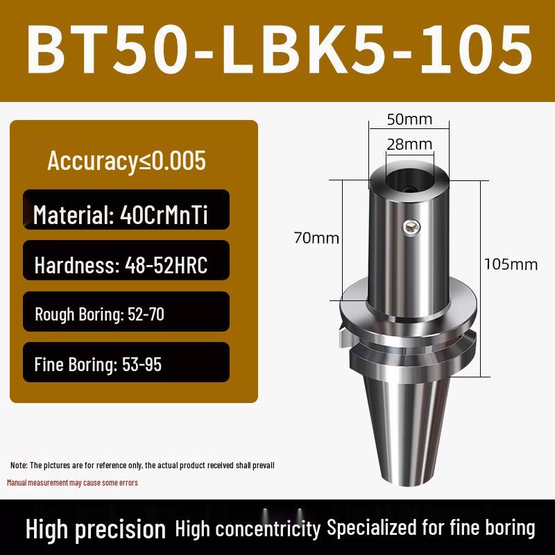 BT50-LBK Series Boring Bar Holder for 30/40 Machining Center Extension