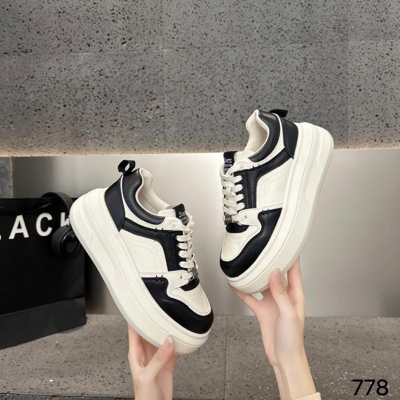 

Lightweight soft-soled leather little white shoes women s autumn new miu student running shoes casual flat, sports shoes 35 чёрный