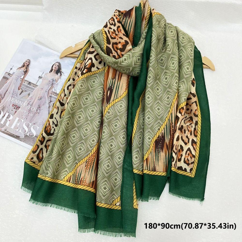 Lightweight Women Scarf Cotton Linen Fabric Silk Scarf Fashion Warm Shawl  Summer Season