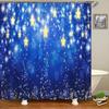 Golden Fantasy Colorful Print Shower Curtain Waterproof Polyester with Hook Bathroom Curtains Home Decoration 3D Shower Curtain