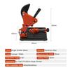 100-125 Multifunctional Angle Grinder Stand Grinder Holder Cutter Support Bracket Holder Cutting