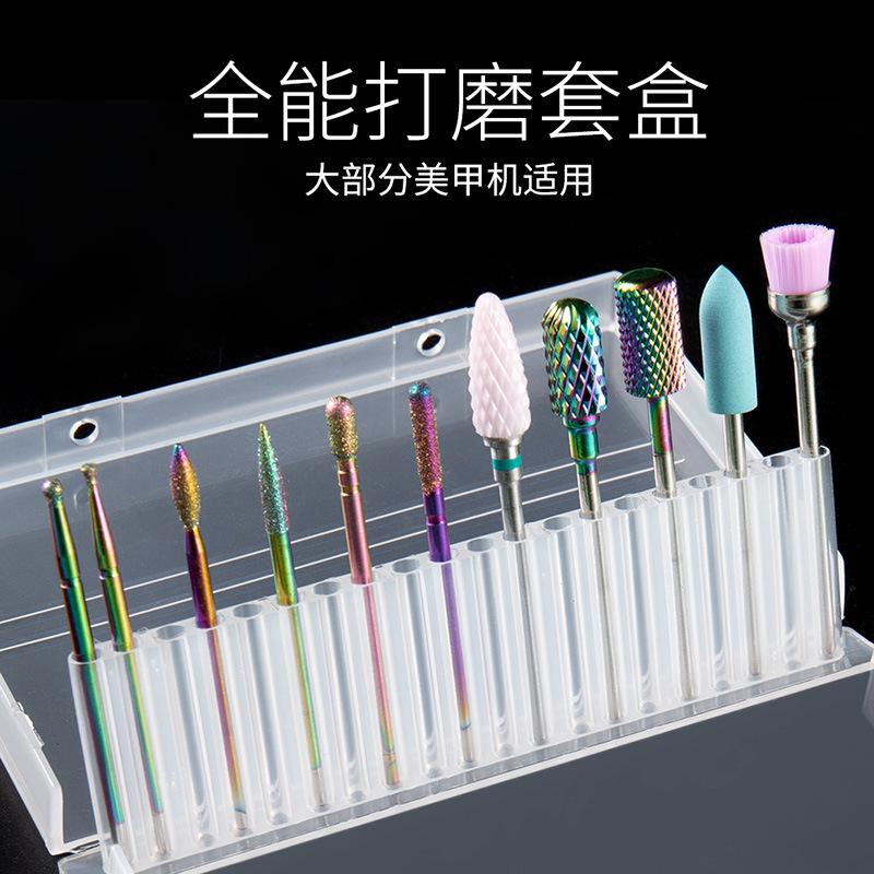 Nail Art Remover Grinding Head, Ceramic Stainless Steel Universal Grinding Head Polishing, Quick Nail Remover Grinding Tool
