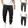 Herren Lockere Passform Elastischer Bund Wander-Arbeits-Cargo-Jogginghosen Für Outdoor-Camping-Fischen Mehrere Taschen