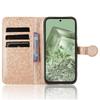 For Google Pixel 8a Case Shockproof PU Leather Flip Wallet Phone Cover with Strap
