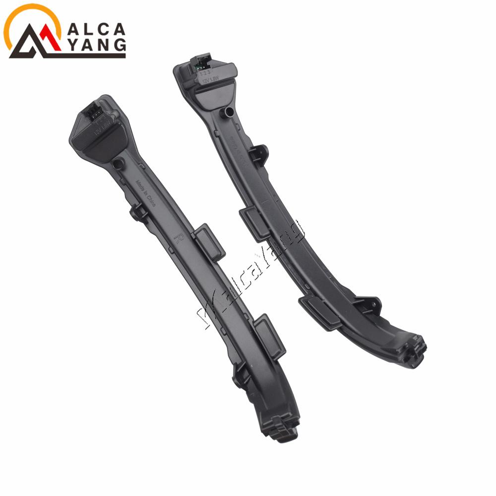 For VW Volkswagen Golf 7 Jetta MK7 19 VII MK7 Golf 7.5 GTI R Touran LED Dynamic Turn Signal Blinker Side Mirror Indicator Light