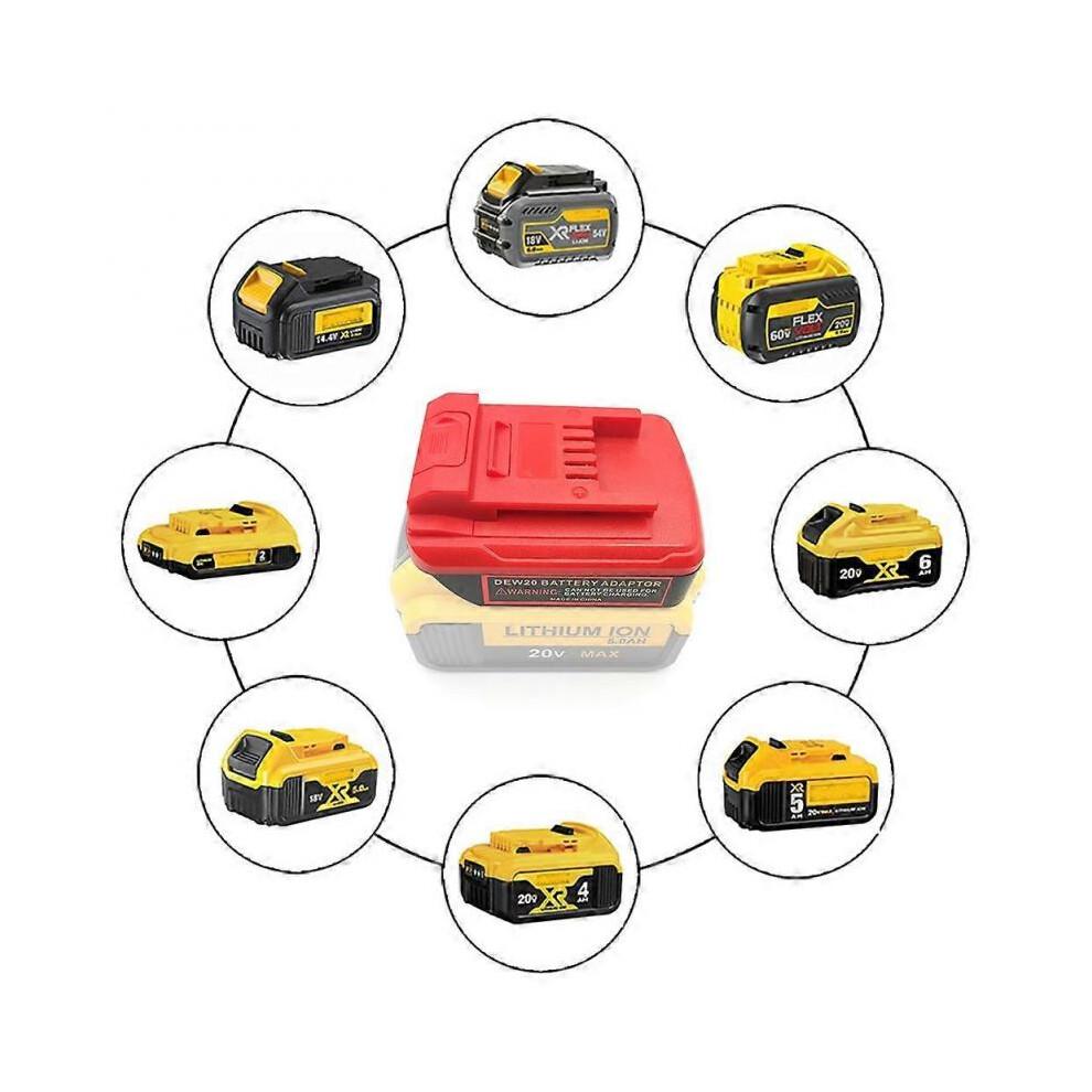 Batterie Werkzeug Adapter Konverter für Dewalt 18V zu für Einhell Power