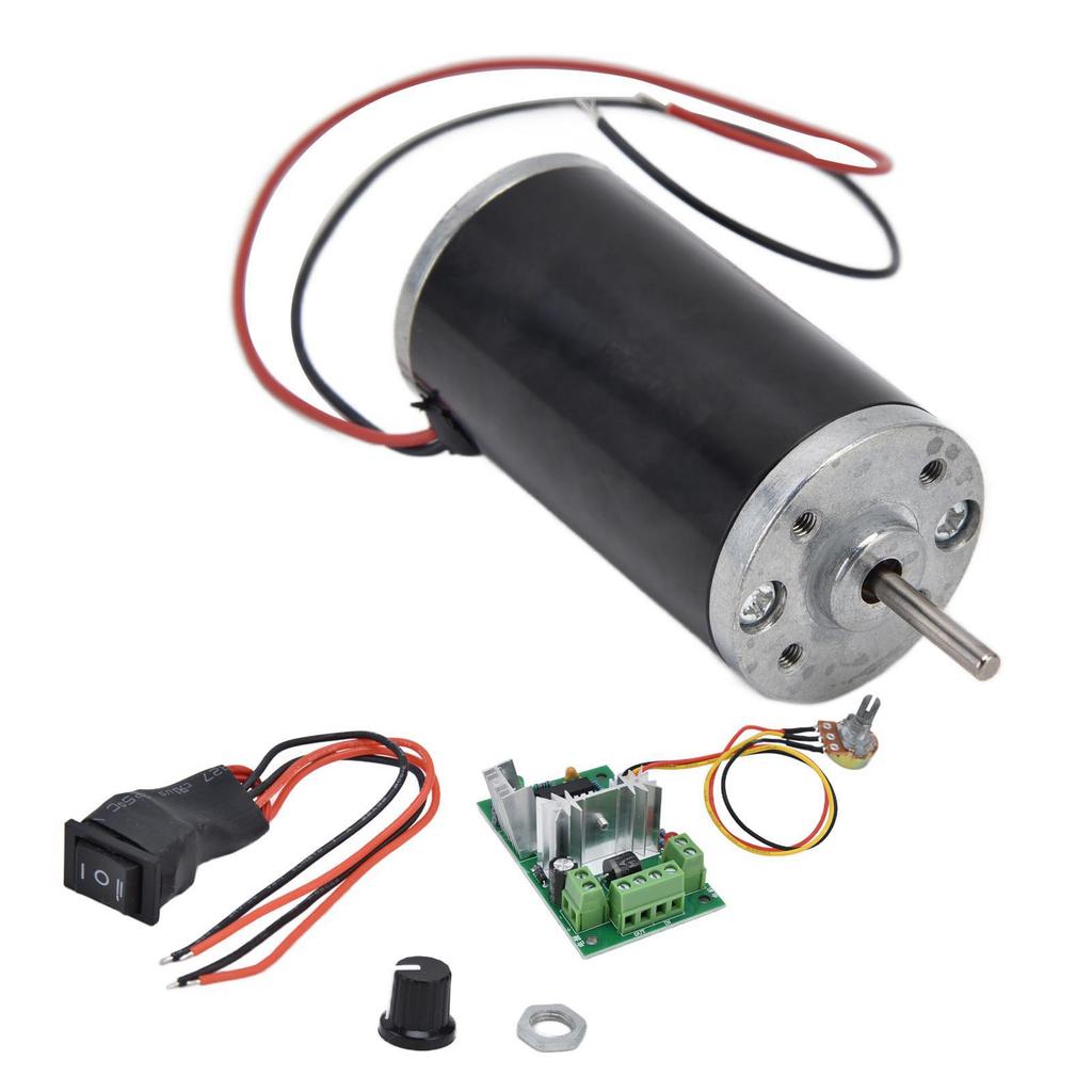 DC Permanentmagnetmotor Geräuscharm Mini Hochgeschwindigkeit CW CCW Motoren für DIY Generator24V3500RPM