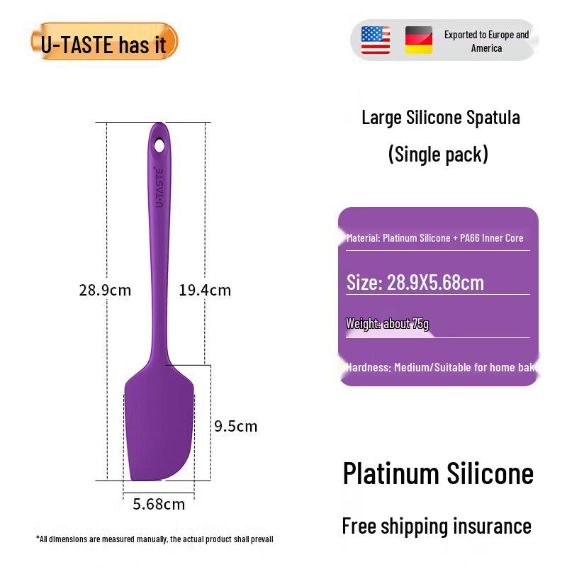 High-Temperature Silicone Baking Scraper