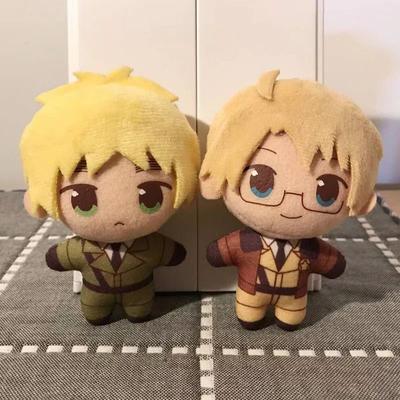 Anime Axis Powers Hetalia Plush Doll Arthur Kirkland Alfred Jones Wang Yao Backpack Pendant Cartoon Figure Toys Gift For Kids