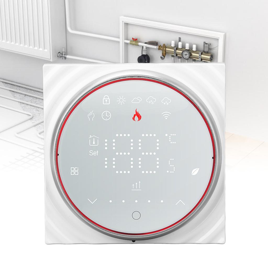 Smart Home Thermostat LED Display Programmable Floor Hting Controller for Household Appliances AC