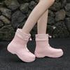 Women's Thick-soled Non-slip Outdoor Fashion Rubber Boots