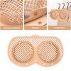 Reinforced Mesh Laundry Organizers For Bras Underwear Delicate Garments Prevents Stretching Sturdy Silicone Wash Bag