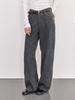 Sopeulleo Voa Corduroy Fleece Wide Pants_Charcoal