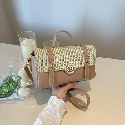 High-end Fashion Casual Bag Women's 2025 New Spring and Summer Portable Versatile Small Square Bag Korean Version of Niche Messenger