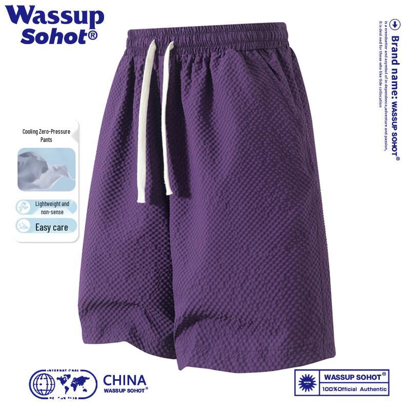Wassup Sohot Men s Summer Loose Fit Casual Shorts 3XL