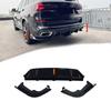 For BMW X5 G05 2020-2025 3-Piece Rear Lip Spoiler with LED Light Center Replacement Clip Black Edition Exterior Styling Body Kit