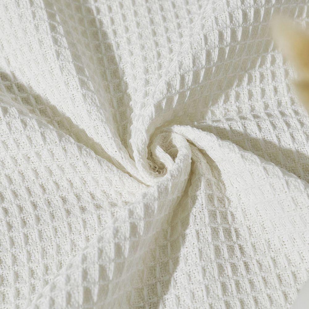 Ins With Tassels Plaid Pattern Tablecloth Dust-proof Country Style Furniture Cover Rectangle Modern Garden Picnic Mat Wedding