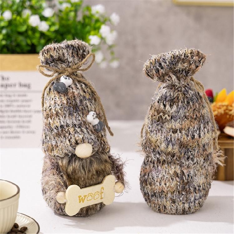 Puppie Gnome Plush Farmhouses Decorations Dog Swedish Tomte Gnome Plush Decors