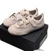 Ballet style Velcro flat-bottomed German training shoes women's 2025 new retro versatile one-word belt casual sports Forrest Gump shoes
