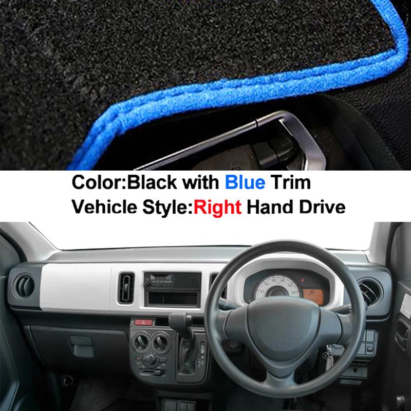 Auto Car Dashboard Cover Dash Mat Carpet Cape for Suzuki Alto 2019 2020 2026 2026 Anti-sun Shade Auto Protector Rug