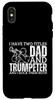 Trumpeter and Papa Proud Funny Men Trumpet Phone Case for iPhone X/XS