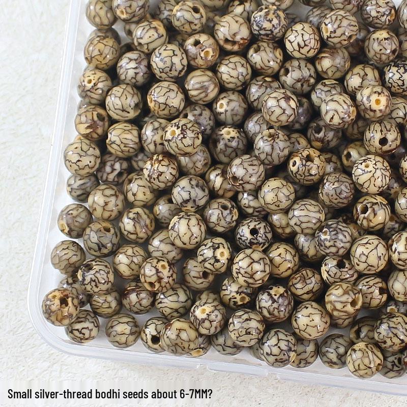 Vajra Star Moon Bodhi Beads - Raw Loose Beads for Handmade DIY Jewelry